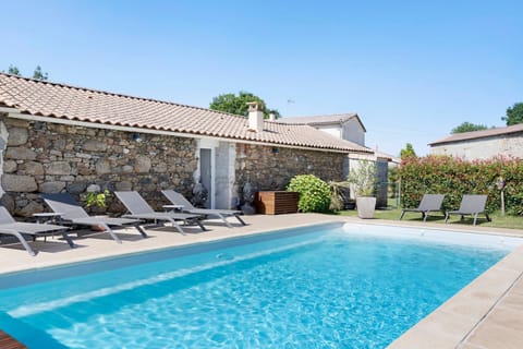 Property building, Living room, Swimming pool