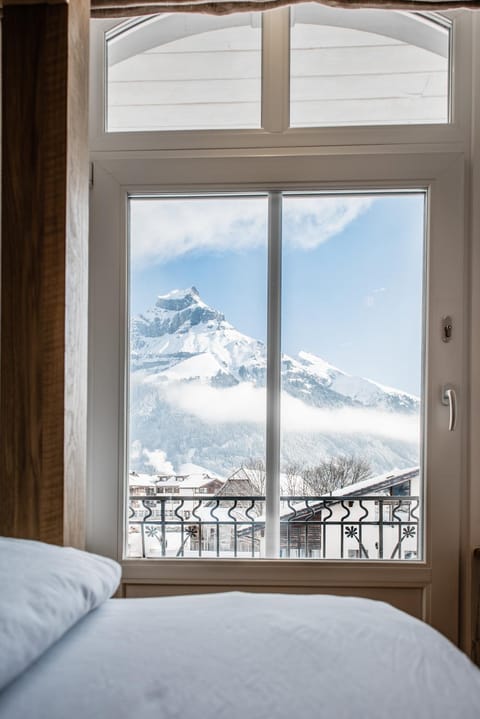 Bed, Neighbourhood, Natural landscape, Mountain view, bunk bed