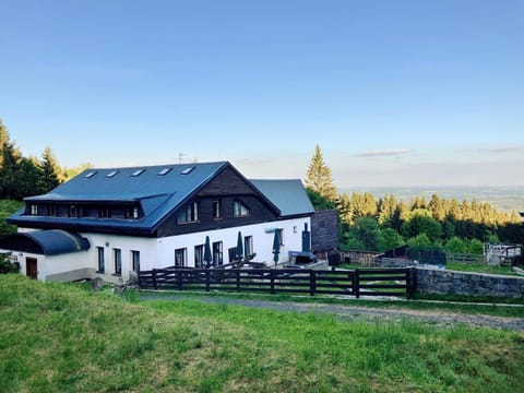 Property building, Natural landscape, Mountain view
