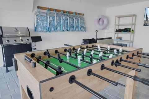 BBQ facilities, Game Room, storage