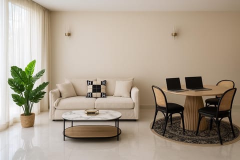 Living room, Seating area, Dining area