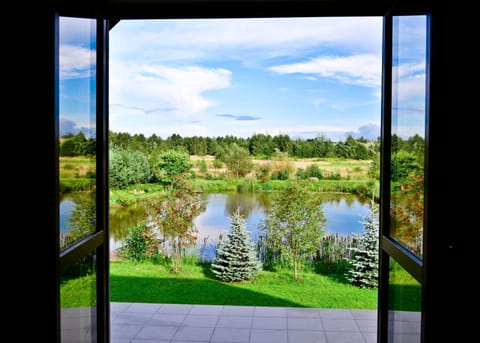 Garden view, Lake view