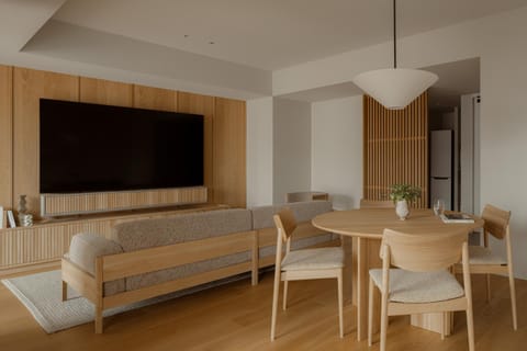 Living room, Photo of the whole room, Dining area