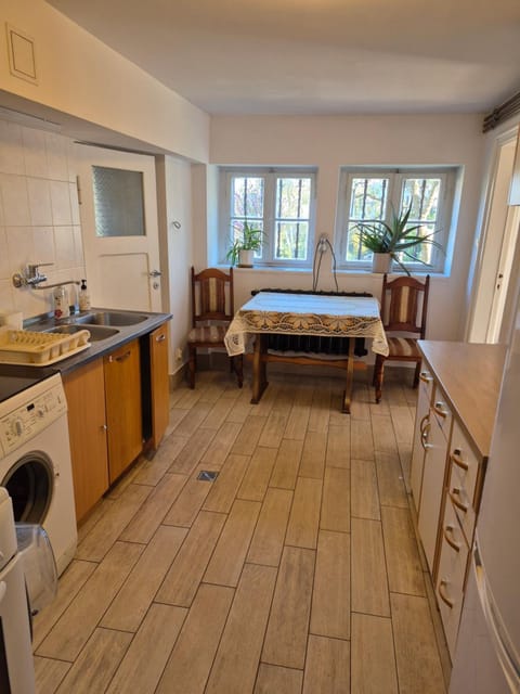 Kitchen or kitchenette, Dining area, oven