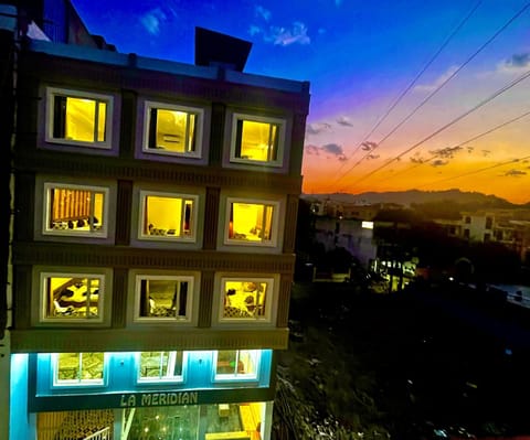 Property building, Sunset