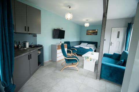 TV and multimedia, View (from property/room), Kitchen or kitchenette, Dining area, Bedroom