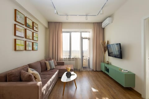 TV and multimedia, Living room, Seating area, air conditioner