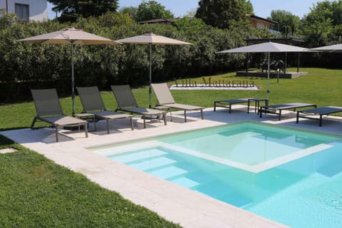 Summer, Garden, Swimming pool
