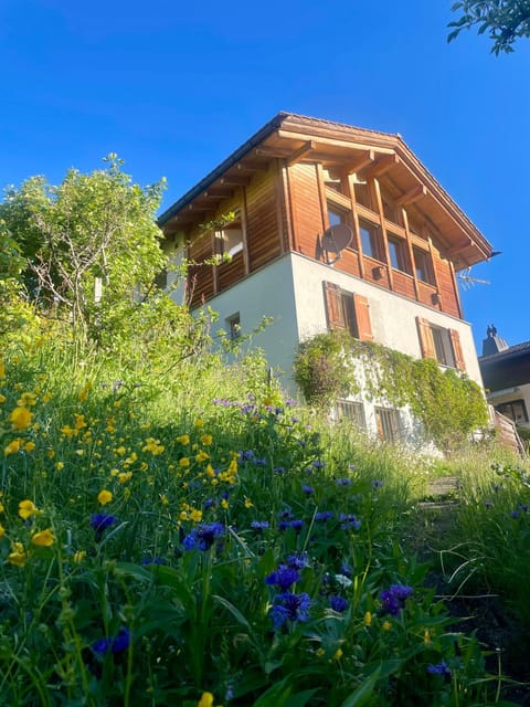 Property building, Facade/entrance, Natural landscape, Mountain view