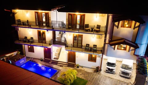 Property building, Night, View (from property/room)
