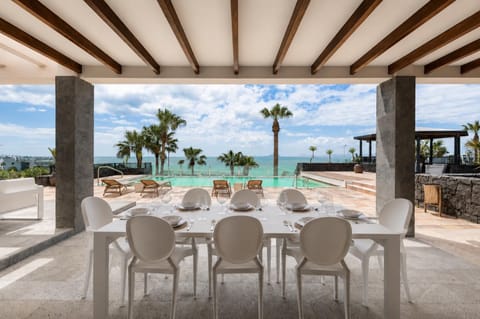 Natural landscape, Seating area, Pool view, Sea view