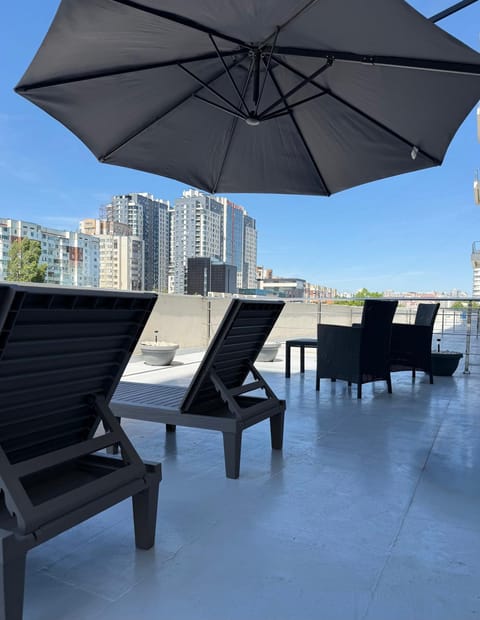 Patio, Day, View (from property/room), Balcony/Terrace, Seating area, sunbed