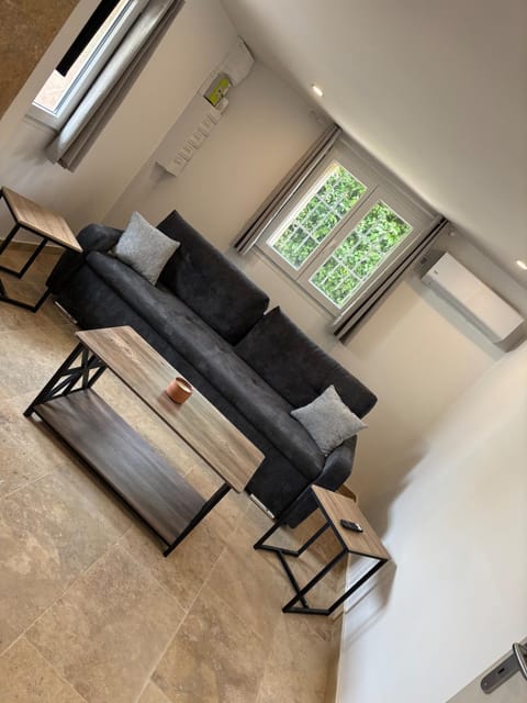 Living room, Seating area, air conditioner