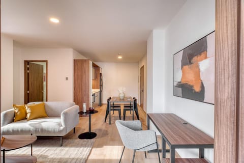 Living room, Seating area, Dining area