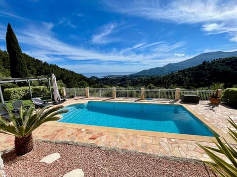 Natural landscape, Mountain view, Pool view, Sea view, Swimming pool