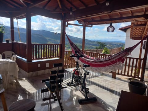 Natural landscape, View (from property/room), Balcony/Terrace, Seating area, Mountain view