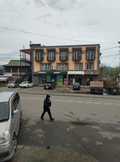 Property building, People, City view, group of guests