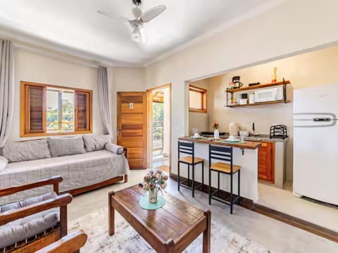 Living room, Communal kitchen