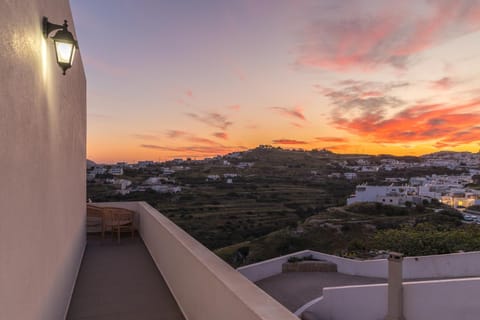 Natural landscape, View (from property/room), Balcony/Terrace, Sunset