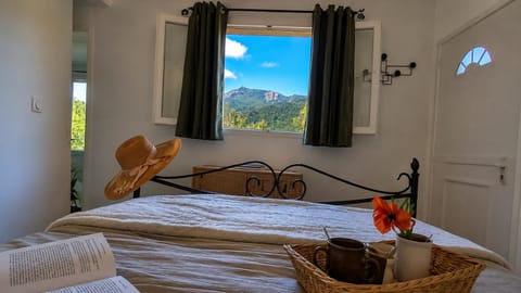 Bedroom, Mountain view