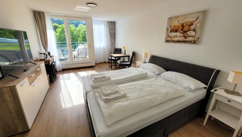 Bed, TV and multimedia, Balcony/Terrace, Seating area, Dining area, Bedroom