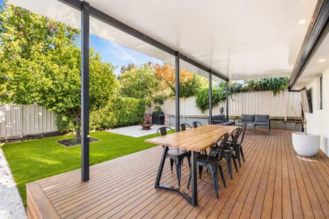 Patio, Seating area, Dining area