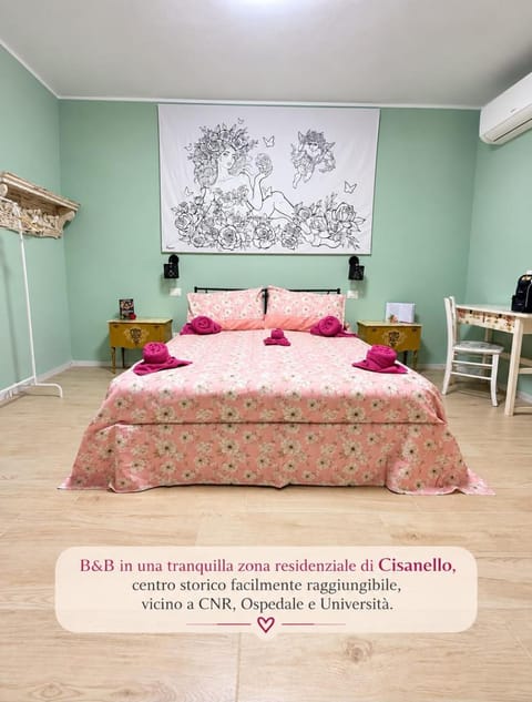 Photo of the whole room, Bedroom