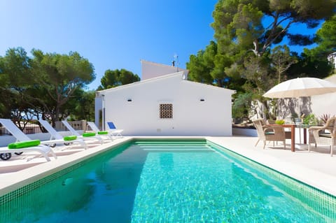 Property building, Living room, Swimming pool