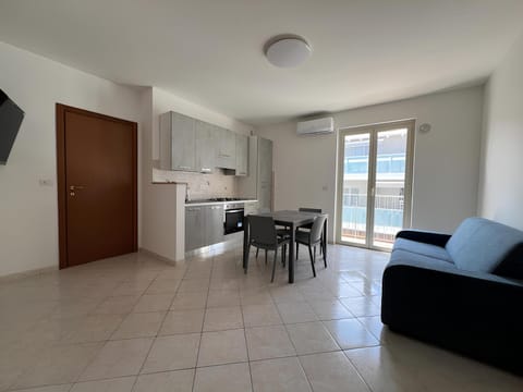 Living room, air conditioner
