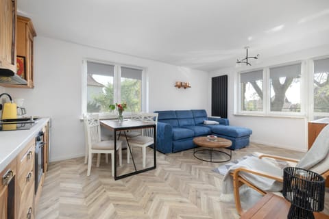 Kitchen or kitchenette, Living room, Seating area, Dining area, stove