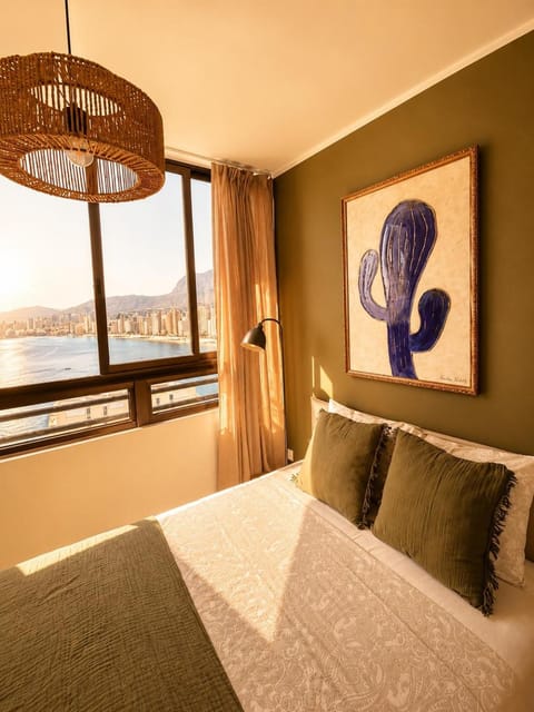 Bed, Photo of the whole room, Bedroom, City view, Sea view