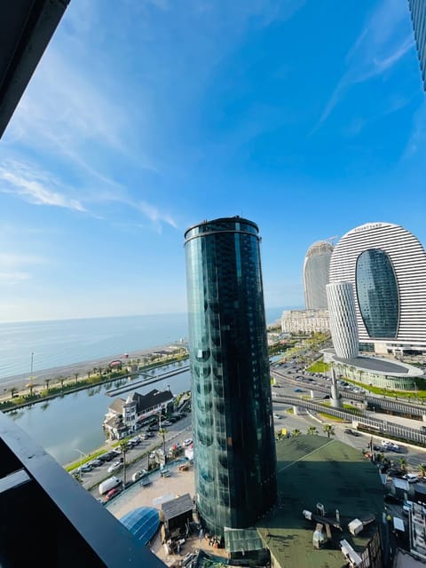 Day, City view, Sea view