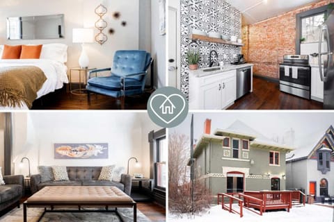 Kitchen or kitchenette, Living room, Bedroom
