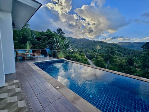 Natural landscape, Mountain view, Pool view, Swimming pool