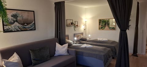 Living room, Bedroom