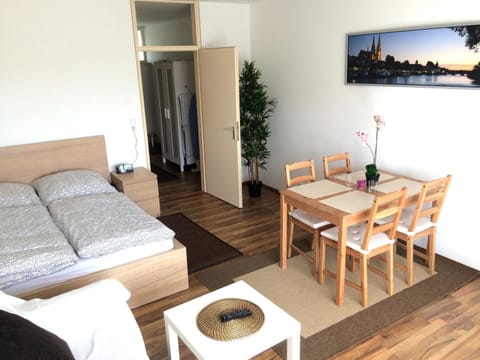 Photo of the whole room, bunk bed