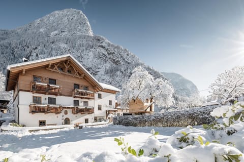 Property building, Winter, Mountain view
