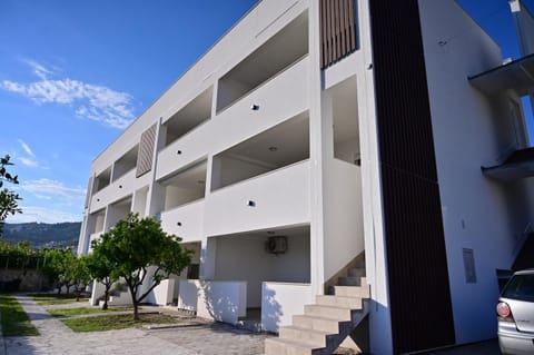 Property building, Day, Parking