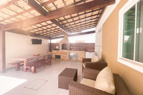BBQ facilities, Seating area