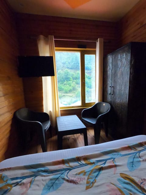 Bed, View (from property/room), Seating area