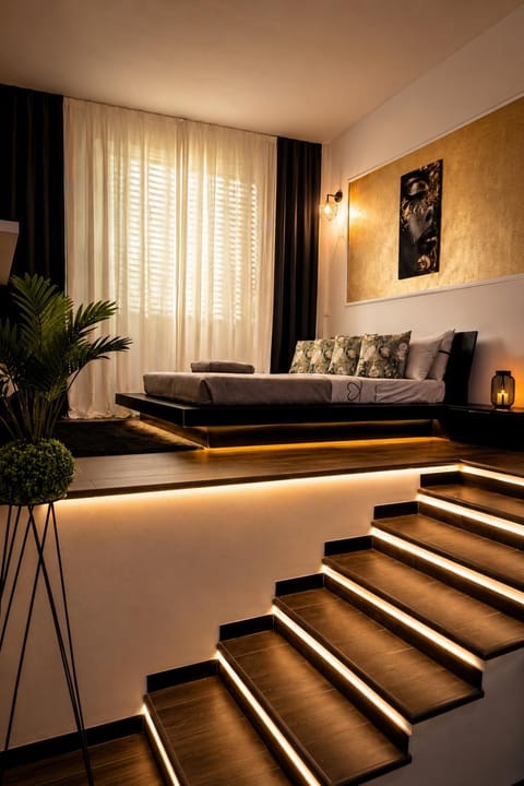 Bed, Bedroom