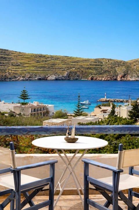 Patio, Day, Natural landscape, View (from property/room), Sea view