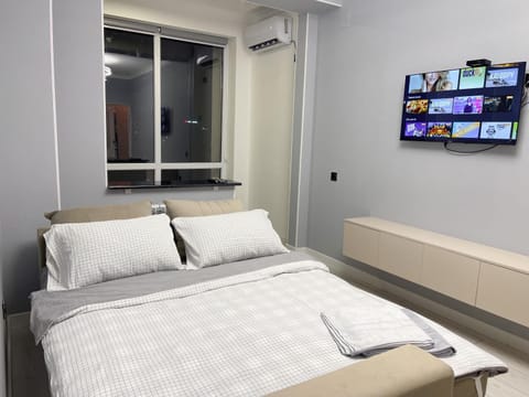 TV and multimedia, Photo of the whole room, Bedroom, air conditioner