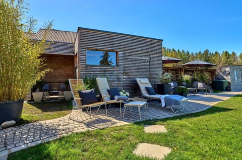 Garden view, sunbed