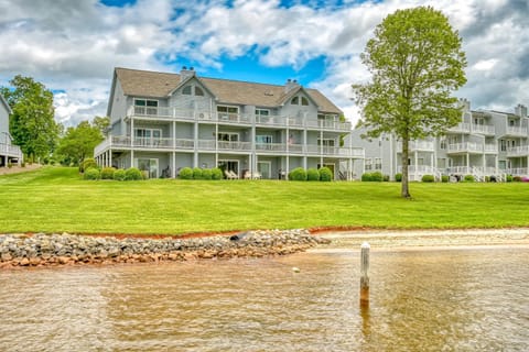 Property building, Day, Lake view