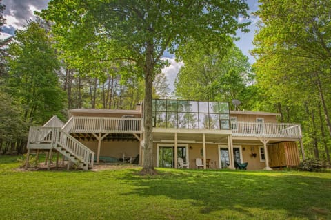 Property building, Spring, Day, Garden