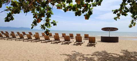 View (from property/room), Beach, Sea view, sunbed