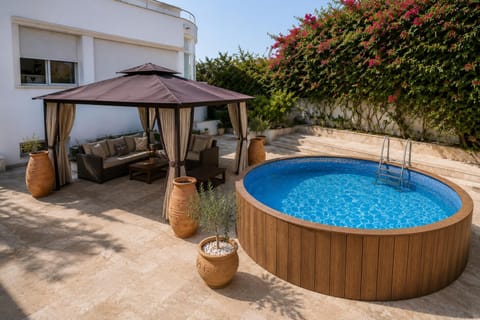 Patio, Day, Pool view, Swimming pool