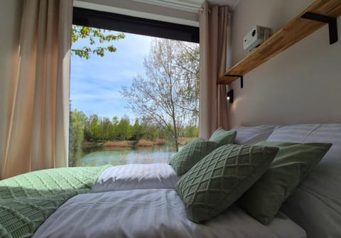 Bed, Natural landscape, Bedroom