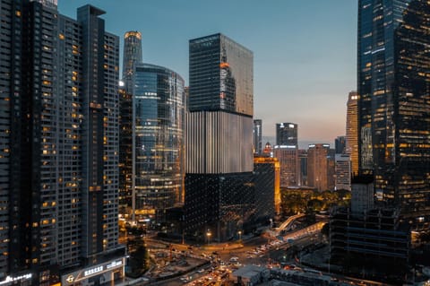 Property building, Night, Neighbourhood, City view